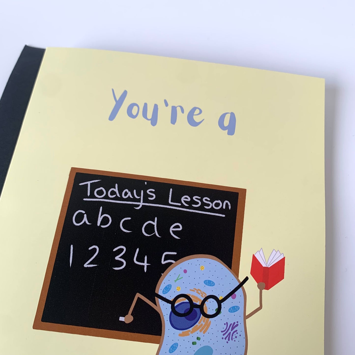 You're a cell-sational teacher thank you greetings card!