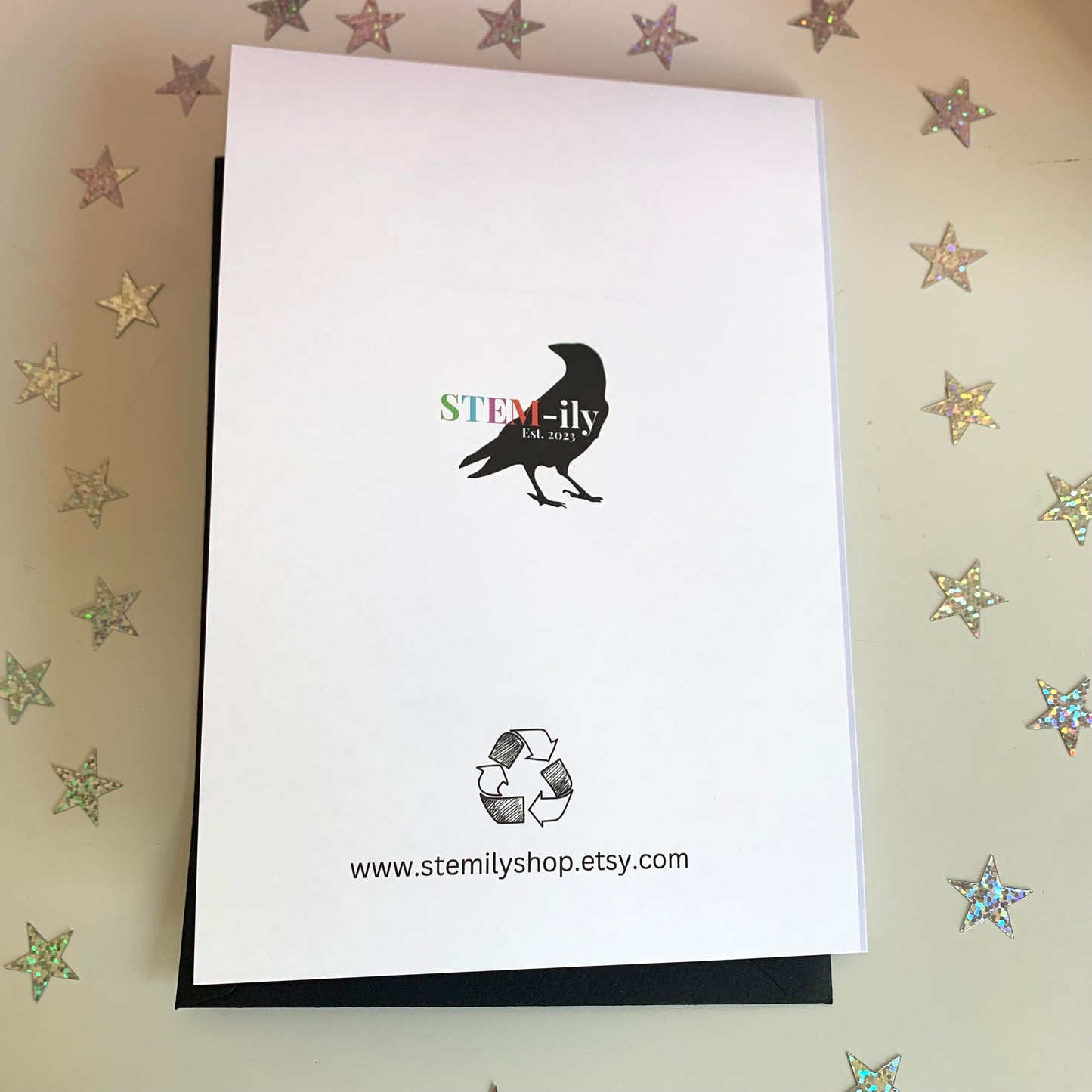 Wishing you all the festive feels chemistry card